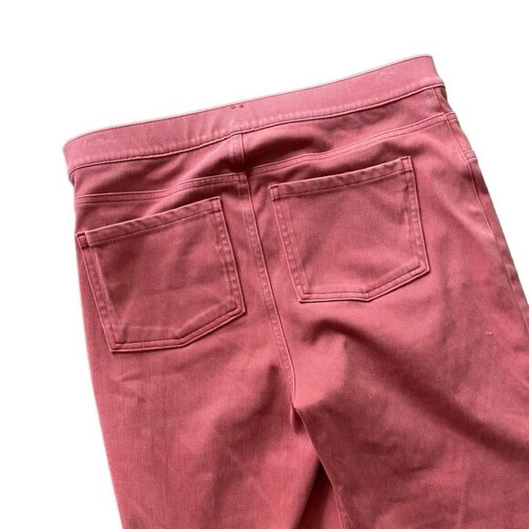 SPANX Jean-ish® Ankle Leggings Island Red Large NWT - Picture 4 of 6
